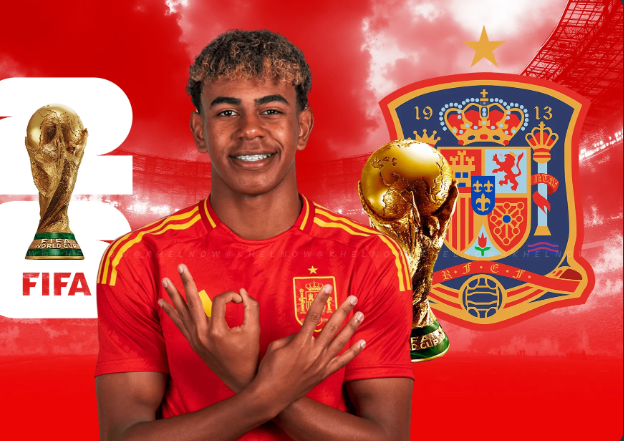 Spain superstar Lamine Yamal