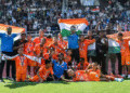 India’s Minerva Academy Under-12 boys have added another major international title to their growing collection, successfully defending the Gothia Cup after beating Brazilian side RS Sports Yellow