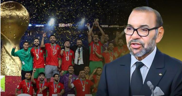 King Mohammed VI sent congratulations to Morocco’s national football team