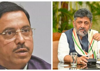 ಆರ್ ಎಸ್ ಎಸ್ ಬಗ್ಗೆ ಮಾತನಾಡುವ ಮೊದಲು ಸಭ್ಯತೆ ಕಲಿಯಿರಿ – ರಾಹುಲ್ ಗಾಂಧಿ ನಾಪತ್ತೆ ಡಿಕೆಶಿ ತಲಾಶ್ : ಡಿಕೆಶಿ ಮತ್ತು ಕಾಂಗ್ರೆಸ್ ವಿರುದ್ಧ ಪ್ರಲ್ಹಾದ ಜೋಶಿ ವಾಗ್ದಾಳಿ