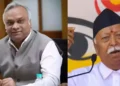 ಪ್ರೇಕ್ಷಕರು ಬದಲಾದ್ರೆ RSS ಭಾಷೆಯೂ ಬದಲಾಗುತ್ತೆ!ವಿಶ್ವಮಾನವ ಸಂದೇಶ ಕೇವಲ ನಿಧಿ ಸಂಗ್ರಹಕ್ಕಾ? : ಮೋಹನ್ ಭಾಗವತ್ ದ್ವಂದ್ವ ನಿಲುವಿಗೆ ಪ್ರಿಯಾಂಕ್ ಖರ್ಗೆ ಟಾಂಗ್