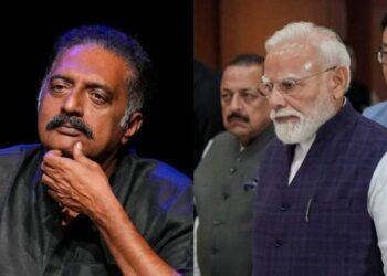 ಮೋದಿ ಅಹಂಕಾರಕ್ಕೆ ಯುವಶಕ್ತಿಯ ಪೆಟ್ಟು: ದೇಶದಲ್ಲಿ ಫ್ಯಾಸಿಸ್ಟ್ ಆಡಳಿತದ ಅಂತ್ಯ ಆರಂಭ ಎಂದ ಪ್ರಕಾಶ್ ರಾಜ್