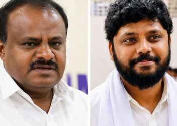 35 ಎಕರೆ ಜಾಗದ ರಂಪಾಟ- ಎಚ್ಡಿಕೆ ನಟ ಸಾರ್ವಭೌಮ, ಅಶೋಕ್ ಶಕುನಿ: ಬಿಡದಿ ಜಾಗದ ಹೆಸರಲ್ಲಿ ನಾಟಕ ಆಡ್ತಿದ್ದಾರೆಂದು ಪ್ರದೀಪ್ ಈಶ್ವರ್ ಕಿಡಿ!