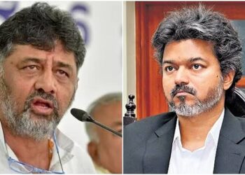 ತಮಿಳುನಾಡು ಸಿಎಂ ವಿಜಯ್ ಹೇಳಿಕೆಗೆ ಡಿಕೆಶಿ ತಿರುಗೇಟು; ‘ನಮ್ಮ ಕೆಲಸ ನಾವು ಮಾಡುತ್ತೇವೆ’