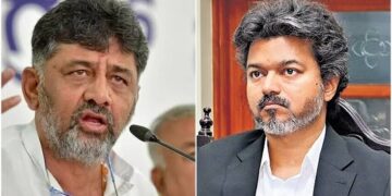 ತಮಿಳುನಾಡು ಸಿಎಂ ವಿಜಯ್ ಹೇಳಿಕೆಗೆ ಡಿಕೆಶಿ ತಿರುಗೇಟು; ‘ನಮ್ಮ ಕೆಲಸ ನಾವು ಮಾಡುತ್ತೇವೆ’