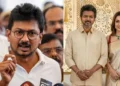 ‘ನನ್ನನ್ನು ಭಯೋತ್ಪಾದಕನಂತೆ ನಡೆಸಿಕೊಂಡರು’: ಬಿಡುಗಡೆ ಬಳಿಕ ಉದಯನಿಧಿ ಸ್ಟಾಲಿನ್ ವಾಗ್ದಾಳಿ
