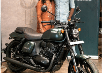 PR Sreejesh Becomes First Owner of 2026 Yezdi Roadster Green Mamba in India