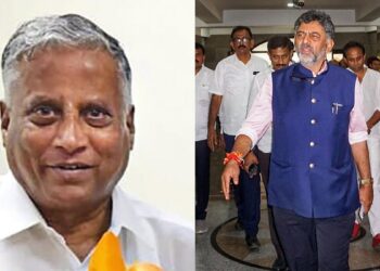 ಕರಾವಳಿ ಸಂಪುಟ ಸಭೆ ಕೇವಲ ಬೂಟಾಟಿಕೆ:ಮಂಗಳೂರು ರೈಲ್ವೆಗೆ ಮೋದಿ ಕೊಟ್ಟ ಕೊಡುಗೆ ಸ್ಮರಿಸದ ಕಾಂಗ್ರೆಸ್ -ಕೇರಳಕ್ಕೆ ಹೆದರಿ ಕೇಂದ್ರಕ್ಕೆ ಥ್ಯಾಂಕ್ಸ್ ಹೇಳದ DK ಸರ್ಕಾರ ಎಂದ ವಿ ಸೋಮಣ್ಣ