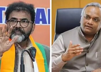 ಆರ್ ಎಸ್ ಎಸ್ ಮುಗಿಸಲು ನಿಮ್ಮ ಅಪ್ಪನಿಂದಲೂ ಆಗಿಲ್ಲ ಇನ್ನು ನಿನ್ನಿಂದ ಸಾಧ್ಯವೇ? ದಲಿತರ ಹೆಸರಲ್ಲಿ ಬರೀ ಆಸ್ತಿ ಮಾಡಿದ್ದೇ ಖರ್ಗೆ ಸಾಧನೆ: ಗೃಹ ಸಚಿವರ ವಿರುದ್ಧ ಛಲವಾದಿ ನಾರಾಯಣಸ್ವಾಮಿ ಕೆಂಡಾಮಂಡಲ