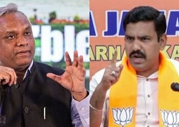 ಪ್ರಿಯಾಂಕ್ ಖರ್ಗೆ ಮಧ್ಯರಾತ್ರಿ ಸಿಐಡಿ ಕಚೇರಿಗೆ ಹೋಗಿದ್ದೇಕೆ? ಕೈ ಎರಡನೇ ವಿಕೆಟ್ ಪತನದ ಎಚ್ಚರಿಕೆ ನೀಡಿದ ವಿಜಯೇಂದ್ರ
