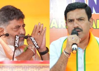 25 ಕೈ ಶಾಸಕರು ಕಮಲ ಸೇರೋದು ಖಚಿತ ಎಂದಿದ್ದ ವಿಜಯೇಂದ್ರ,ತಾಕತ್ತಿದ್ದರೆ ಈಗಲೇ ಕರ್ಕೊಳ್ಳಿ ತಡ ಮಾಡಬೇಡಿ: ವಿಜಯೇಂದ್ರ ಭವಿಷ್ಯಕ್ಕೆ ಡಿಕೆ ಶಿವಕುಮಾರ್ ಖಡಕ್ ಟಕ್ಕರ್