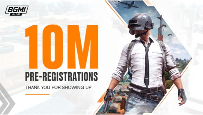 saakshatv-bgmi-air-krafton-india-1-crore-pre-registrations