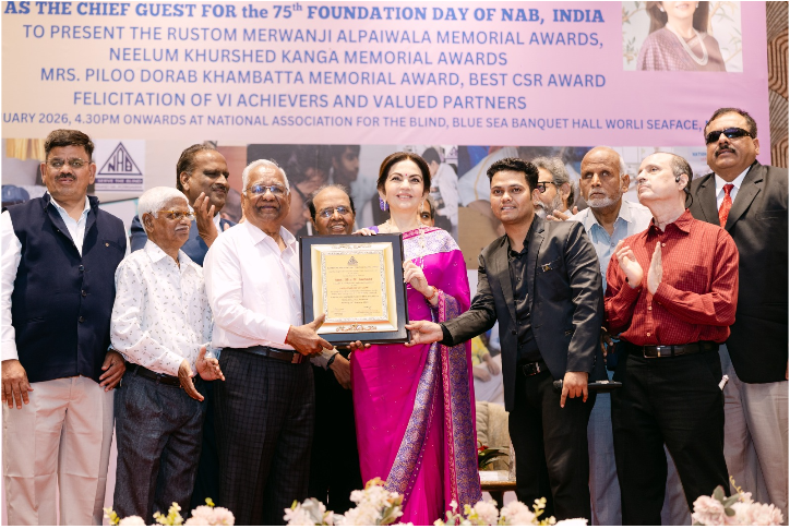 reliance-foundation-drishti-braille-magazine-becomes-weekly