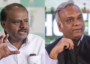 ಸ್ಟಿಂಗ್ ಸಾಮ್ರಾಟನ ಸಿಂಡಿಕೇಟ್ ನಲ್ಲಿ ಗೃಹ ಸಚಿವರೂ ಭಾಗಿ :ಪ್ರಿಯಾಂಕ್ ಖರ್ಗೆ ಗೃಹ ಸಚಿವ ಸ್ಥಾನಕ್ಕೆ ಸಂಪೂರ್ಣ ನಾಲಾಯಕ್ ಎಂದು ಗುಡುಗಿದ ಎಚ್ ಡಿ ಕುಮಾರಸ್ವಾಮಿ