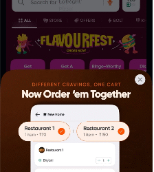 swiggy-multi-restaurant-ordering-feature-five-restaurants