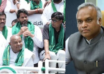 ಮೀಸಲಾತಿ ಎಂದರೆ ನಿಮ್ಮ ಕುಟುಂಬದ ಉದ್ಧಾರವೇ ಅಥವಾ ದಲಿತರ ಕಲ್ಯಾಣವೇ? ಖರ್ಗೆ ಕುಟುಂಬದ ವಿರುದ್ಧ ಜೆಡಿಎಸ್ ಕಿಡಿ