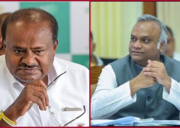 ಭಾವನಾತ್ಮಕ ರಾಜಕಾರಣಕ್ಕೆ ಬೇಸತ್ತ ಕರಾವಳಿ ಮಂದಿಯಿಂದ ಕುಮಾರಸ್ವಾಮಿ ಪರ ಬ್ಯಾಟಿಂಗ್: ಖರ್ಗೆ ಪುತ್ರನಿಗೆ ನಿಮ್ಮ ತಾಕತ್ತಿದ್ದರೆ ಇಲ್ಲಿ ಬಂದು ಸ್ಪರ್ಧಿಸಿ ಎಂದು ಓಪನ್ ಚಾಲೆಂಜ್ ನೀಡಿದ ಸಮುದ್ರ ತೀರದ ಜನತೆ